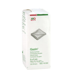 Gaaskompres Gazin  5x5 cm