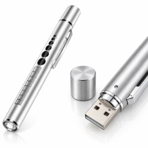 Likdoorn Licht Pen Oplaadbaar Duo Licht RVS