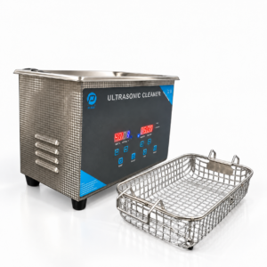 P CLINIC BLUE LINE RVS ULTRASOON REINIGER 1.6 LTR MET 30 MINUTEN TIMER & VERWARMING 1 JAAR GARANTIE
