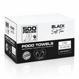 P CLINIC PODO TOWELS EXTRA STERK ZWART