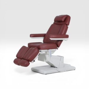 Pedicure Behandelstoel Jupiter Bordeaux Rood