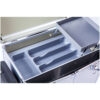 PodoMobile Midi Pedicure Trolley Brush Silver - Afbeelding 6