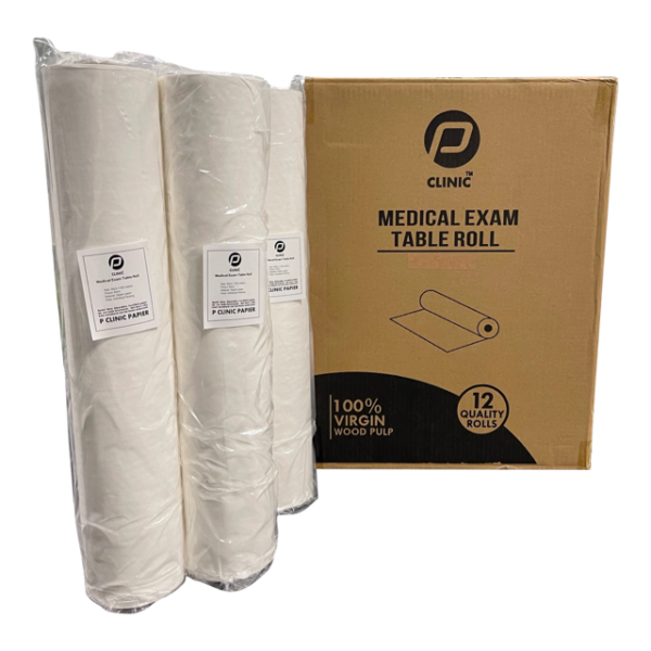 Medisept Onderzoektafelpapier Onderzoekbankpapier Rol 50cm breed 100 mtr lengte - Afbeelding 2