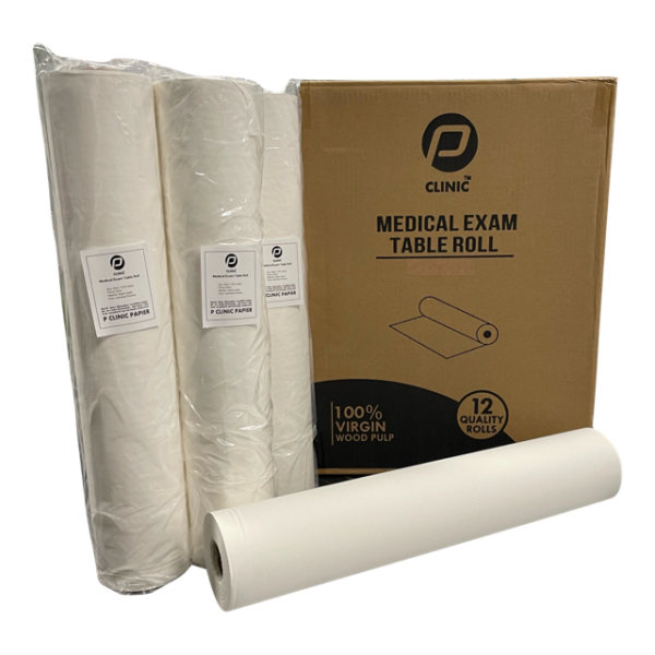 Medisept Onderzoektafelpapier Onderzoekbankpapier Rol 50cm breed 100 mtr lengte