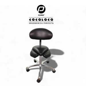 COCOLOCO ITALIA ERGONOMICA PERFECTA  TABOURET ZWART