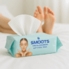 P Clinic Smoots Special Soft Cotton Cleansing Towels 10 Pakken