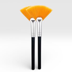 Waaierkwast van Nylon Haren Orange